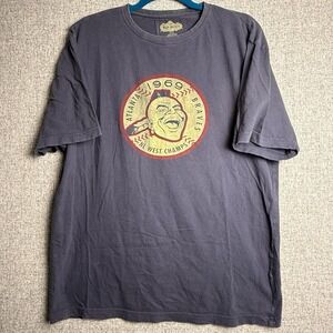 Vintage Style‎ Chief Noc A Homa Atlanta Braves 1969 NL West Champs Blue Tee L/XL